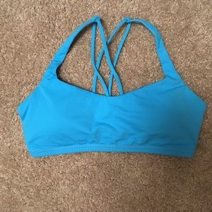 Lululemon Free to Be Bra Size 8 Blue